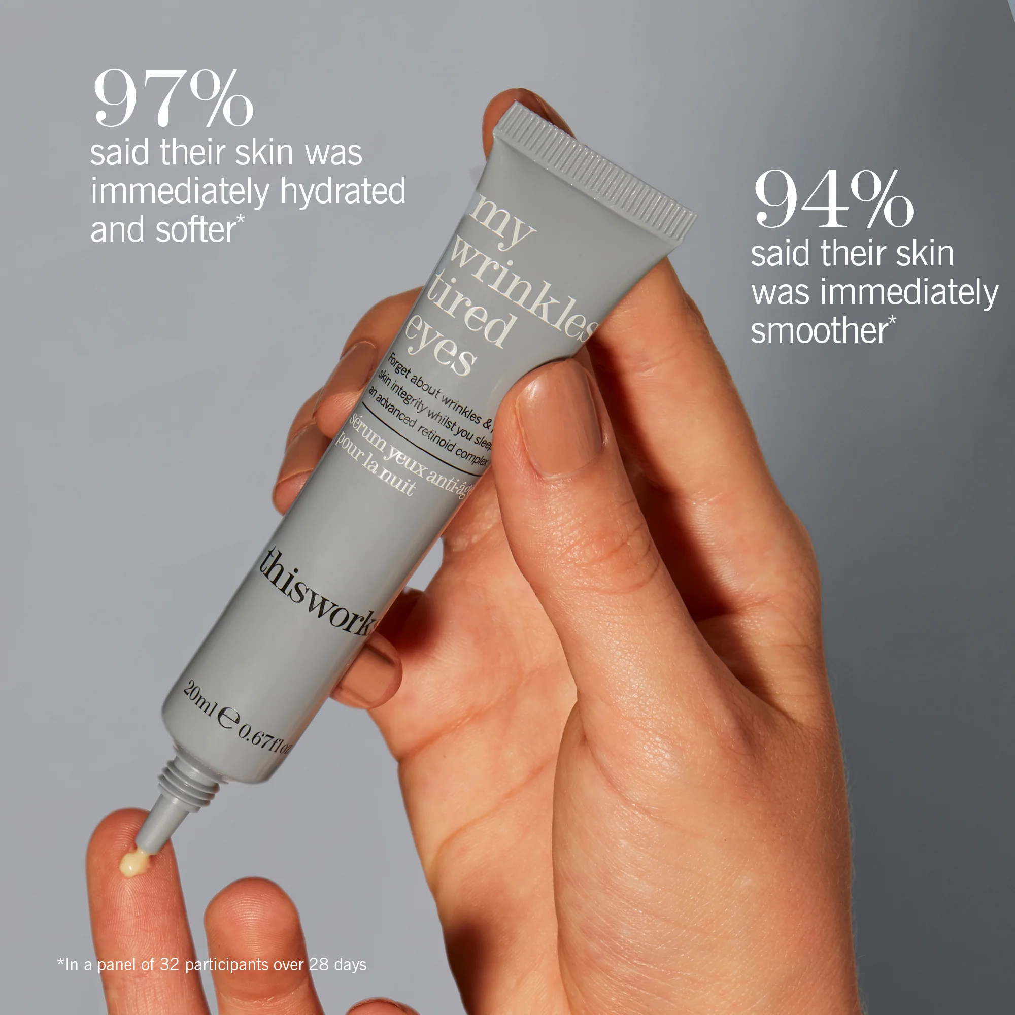 my wrinkles tired eyes - Image 4